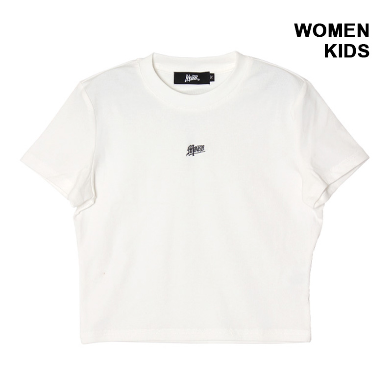 OLD OG CROPPED T-SHIRT -WHITE- (WOMEN)