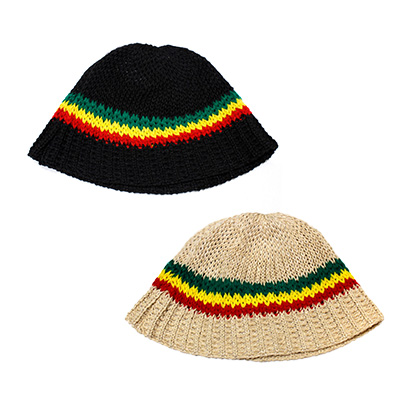 RASTA BALL HAT -2.COLOR-