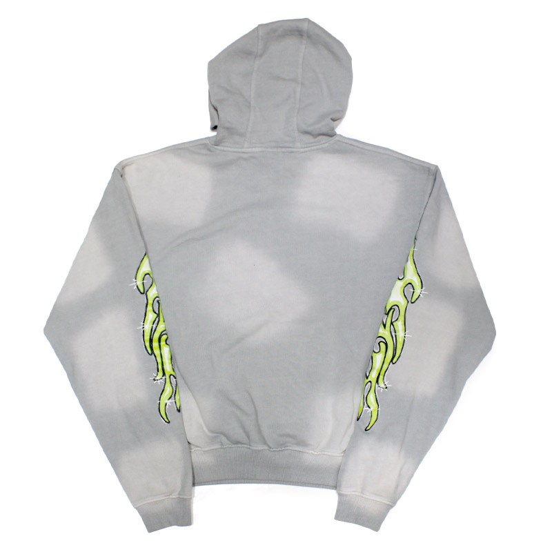 PAOLA GRAPHIC HOODIE -GREY-