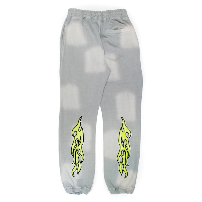 PAOLA GRAPHIC JOGGER -GREY-