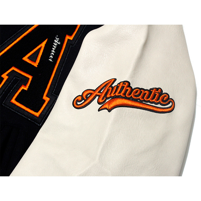 ANGELO VARSITY JACKET -BLACK-