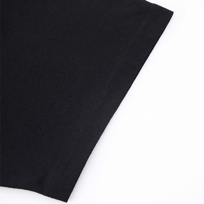 METARIC TEE -BLACK-