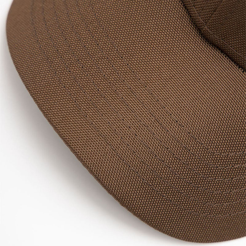 GUIDING STAR 6PANEL CAP -BROWN-