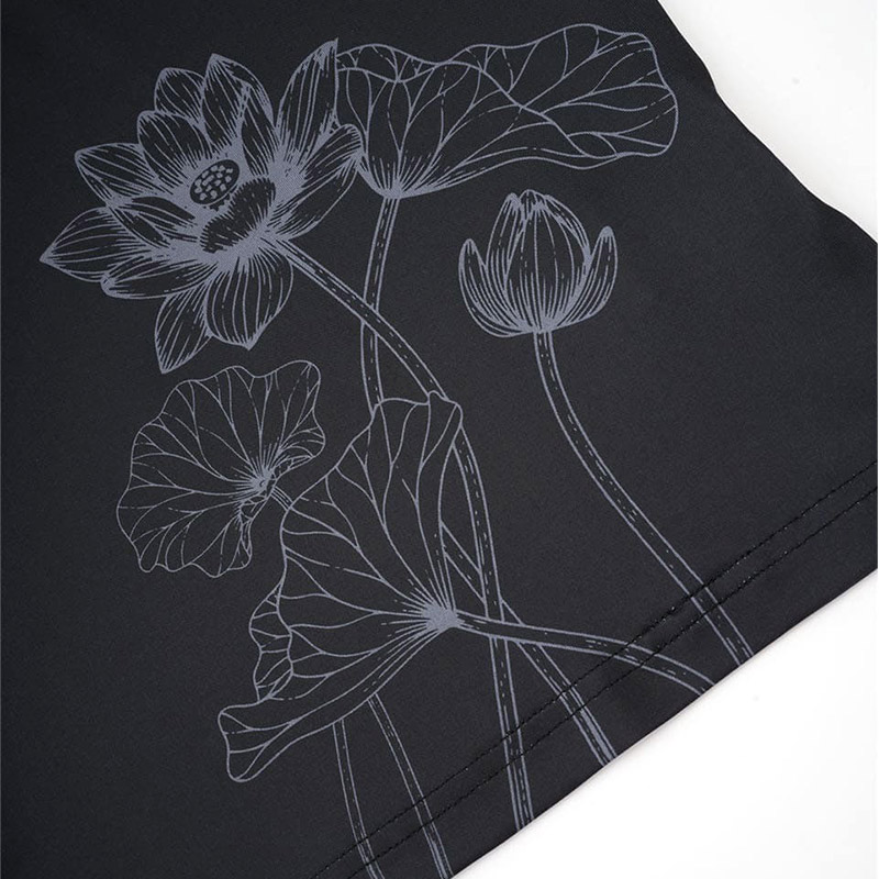 BLESS U×SPLR LOTUS GAME SHIRTS -BLACK-