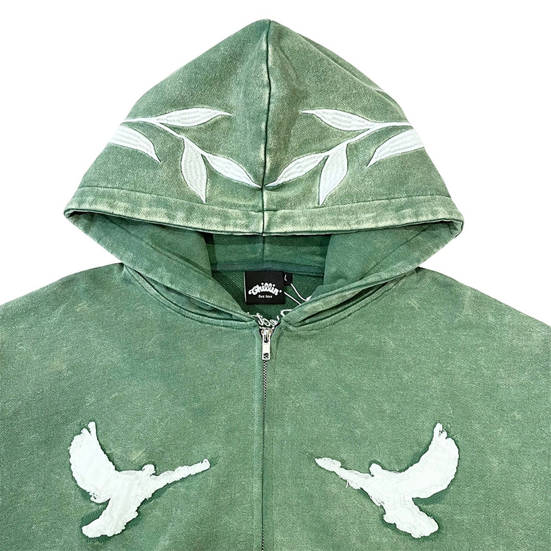 PIGMENT ZIP HOODIE -2.COLOR-