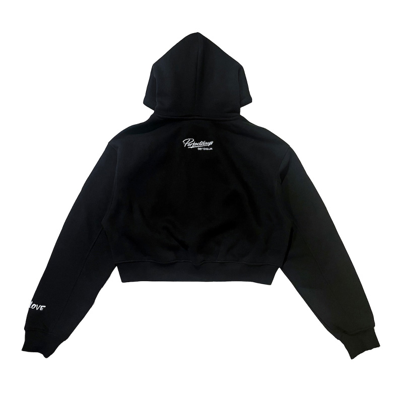 WOMEN'S MINI LOGO HOODIE -3.COLOR-