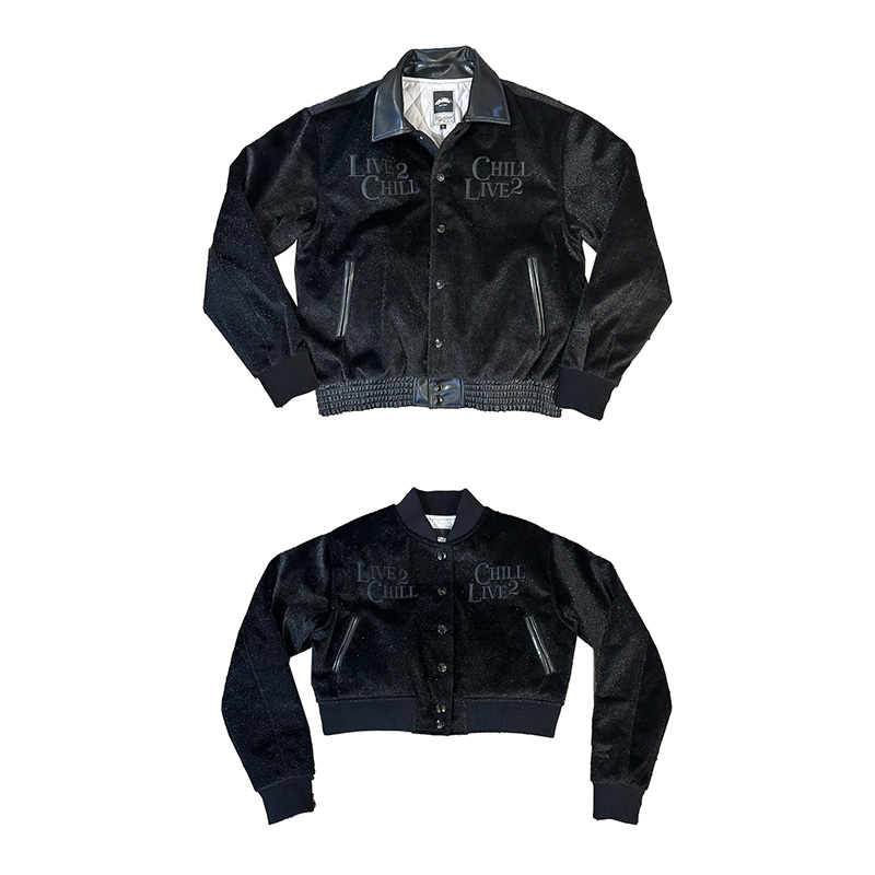 BLACK CAT JACKET -BLACK-