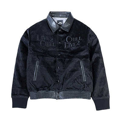 BLACK CAT JACKET -BLACK-