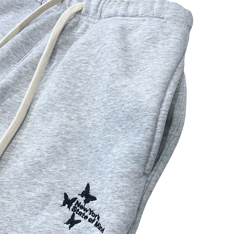 NY BUTTERFLY SWEAT PANTS -GREY-