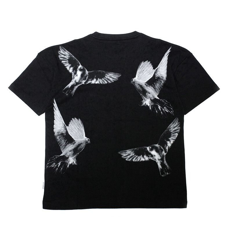 FREE BIRDS T-SHIRT-BLACK-