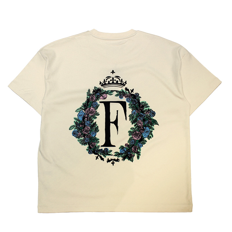 ROSE T-SHIRT -WHITE-