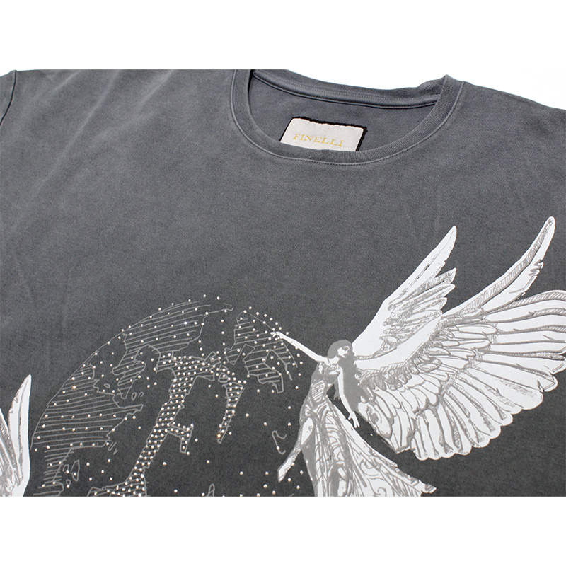 ANGEL T-SHIRT -CHARCOAL-