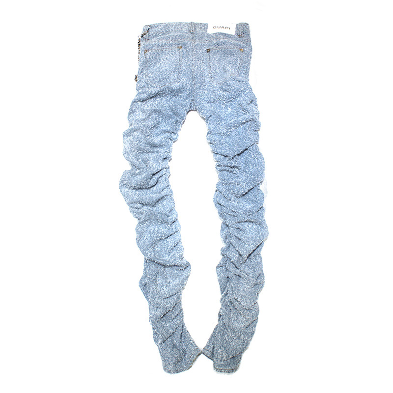 SKY BLUE SUPER STACKED DENIM -LT.BLUE-