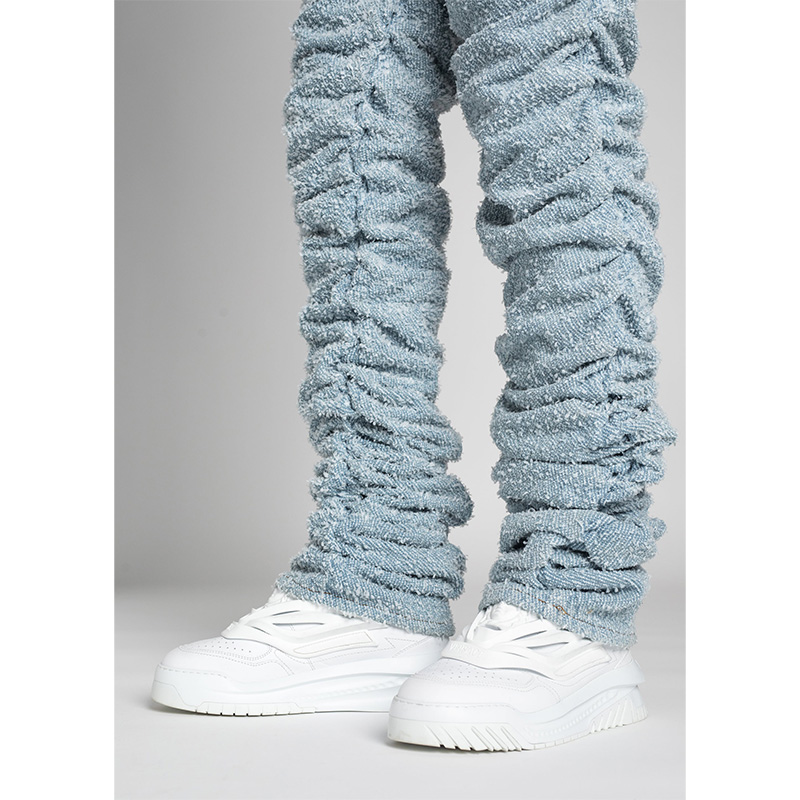 SKY BLUE SUPER STACKED DENIM -LT.BLUE-