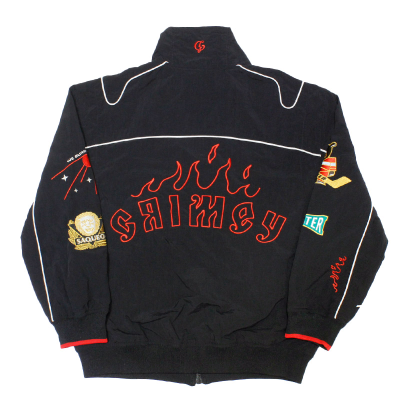 THE LOWER DEPTHS TRACK JACKET -BLACK-