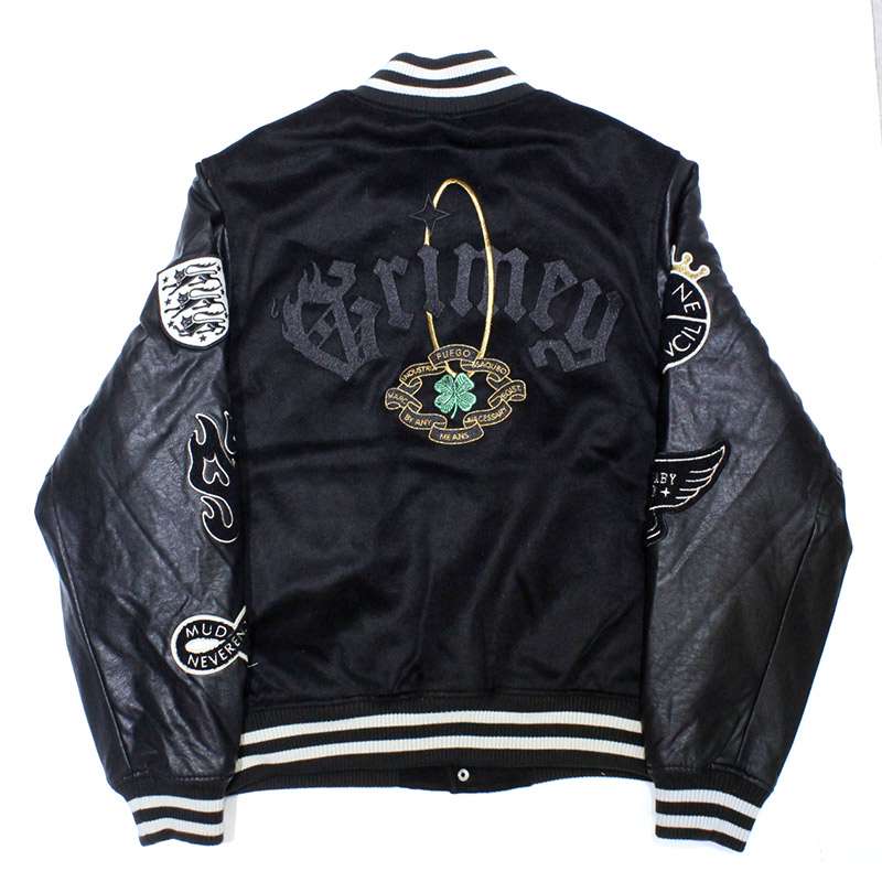 SAOIRSE BASEBALL JACKET -BLACK-