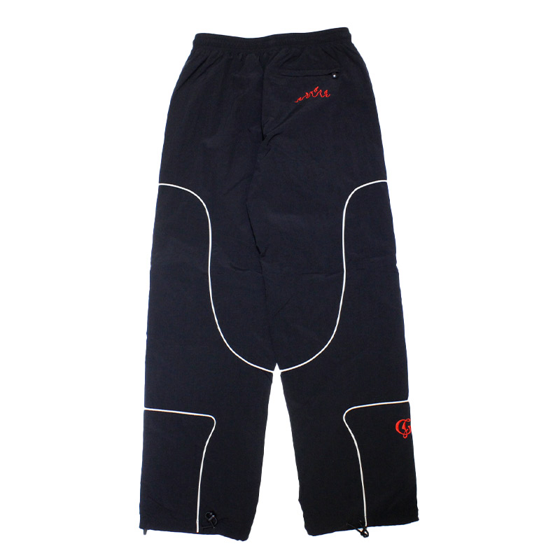 THE LOWER DEPTHS TRACK PANTS -BLACK-