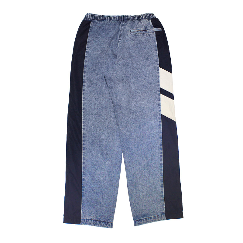 SCRATCHING MEMORIES TRACK PANTS -BLUE-