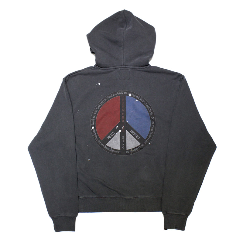 PEANCE OF GOD ZIP UP HOODIE -2.COLOR-