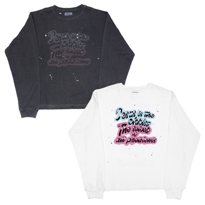 J.I.C VINTAGE LS TEE -2.COLOR-