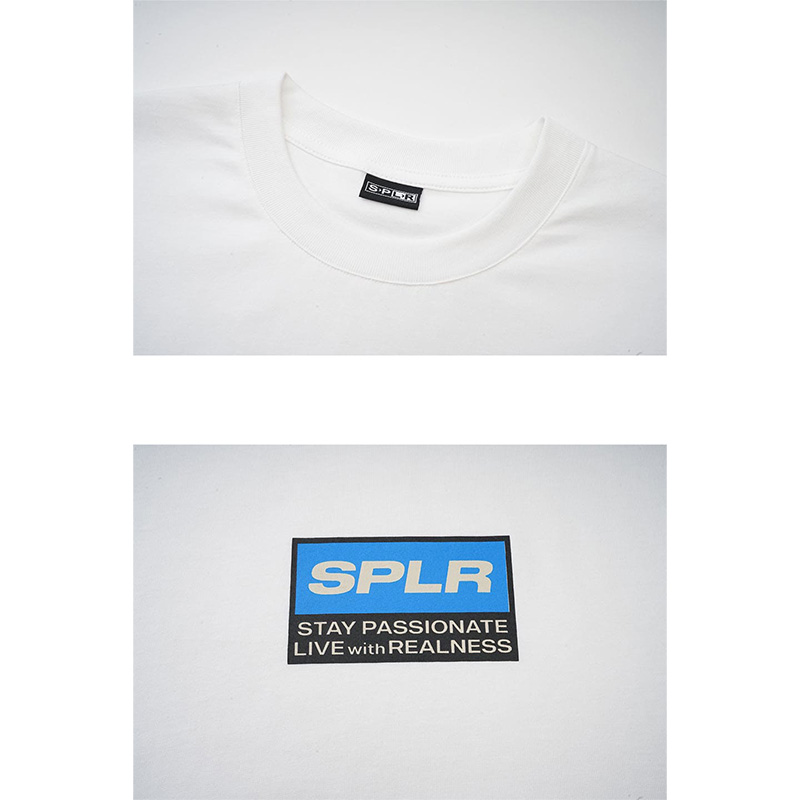 WHITE LABEL LOGO TEE -2.COLOR-