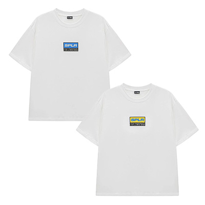 WHITE LABEL LOGO TEE -2.COLOR-