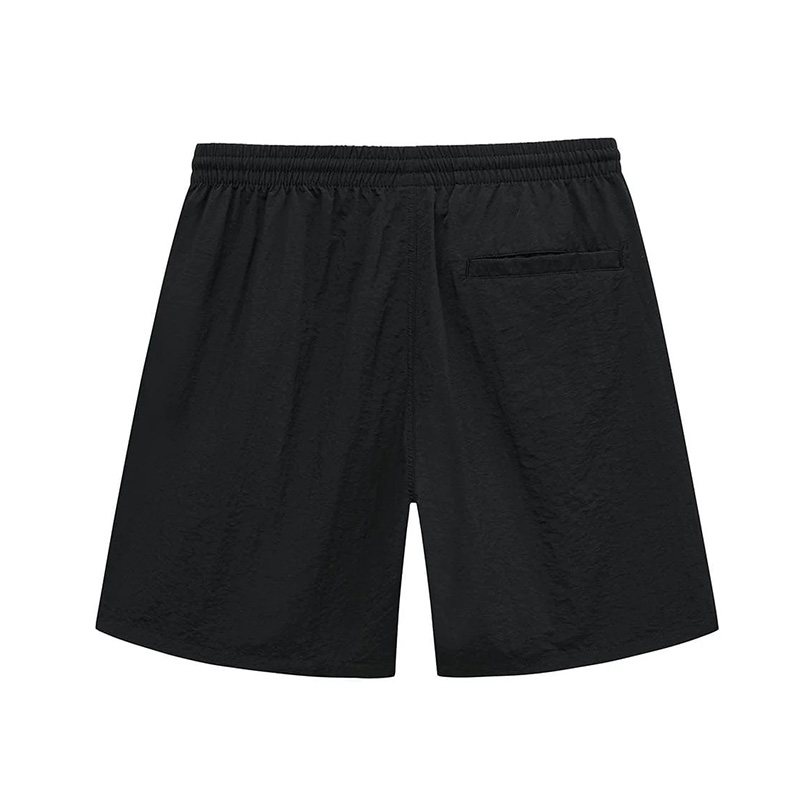 LOGO NYLON SHORTS -BLACK-