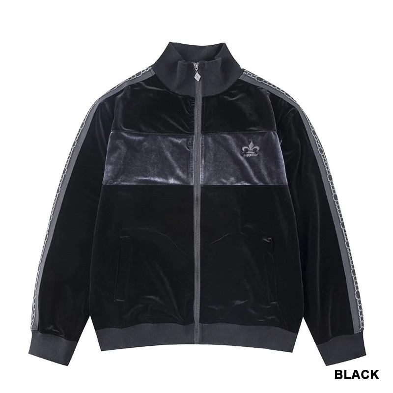 VELVET TRACK JACKET -2.COLOR-