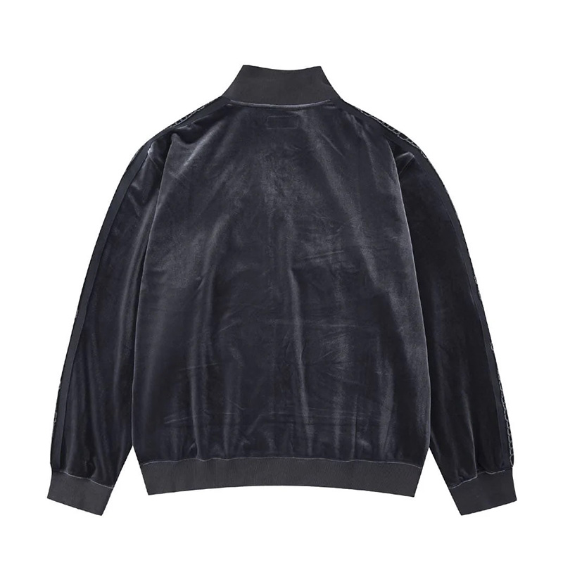 VELVET TRACK JACKET -2.COLOR-