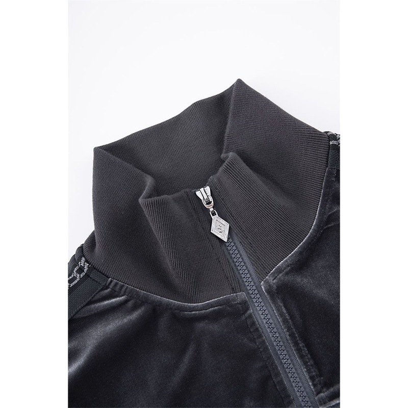 VELVET TRACK JACKET -2.COLOR-