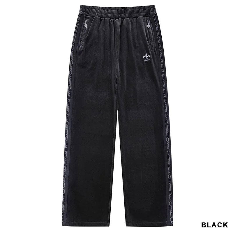 VELVET TRACK PANTS -2.COLOR-