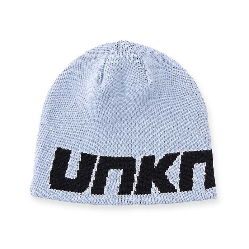 LOGO KNIT BEANIE -LIGHT BLUE-