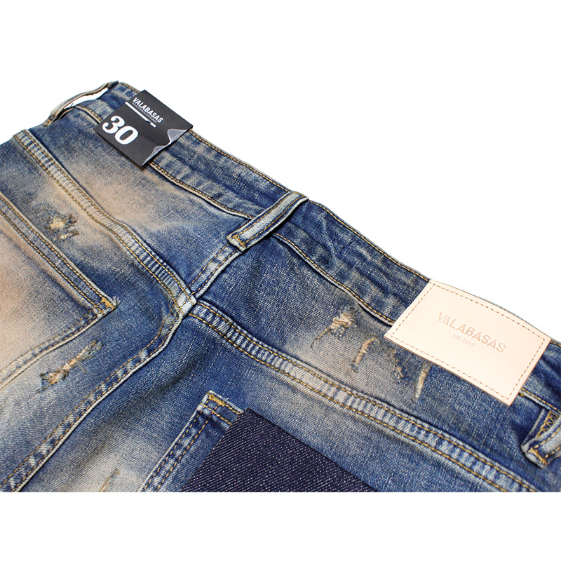 "WHIRL"VINTAGE BLUE SKINNY JEAN -VINTAGE BLUE-