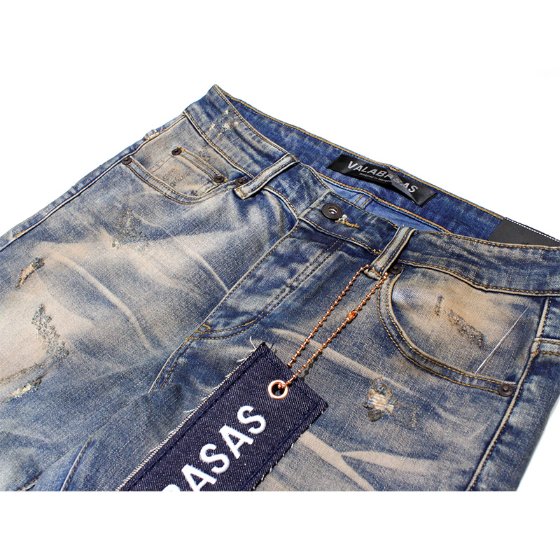 "WHIRL"VINTAGE BLUE SKINNY JEAN -VINTAGE BLUE-