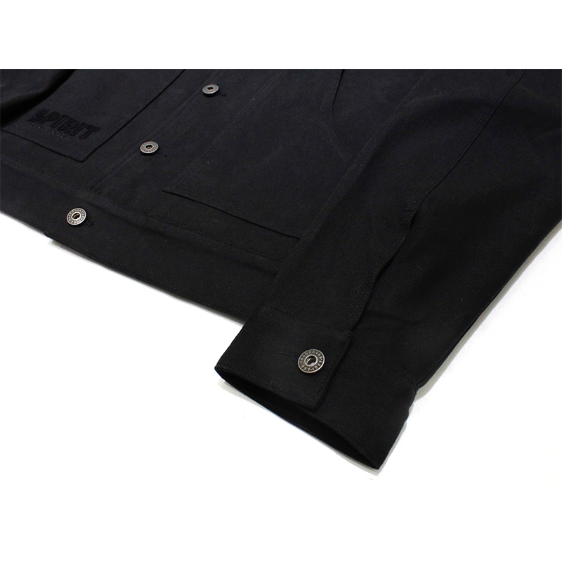 RANCHER BLACK WASH JACKET -W.BLACK-