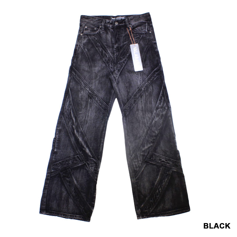 LABYRINTH VINTAGE BAGGY DENIM　-2.COLOR-