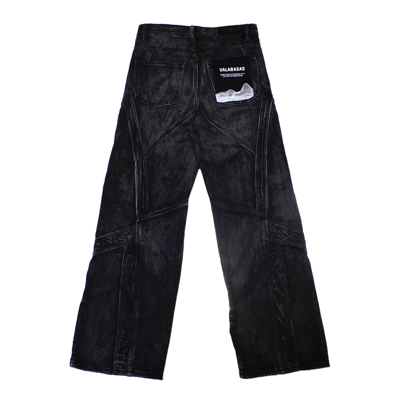 LABYRINTH VINTAGE BAGGY DENIM　-2.COLOR-