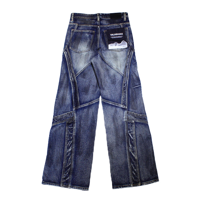 LABYRINTH VINTAGE BAGGY DENIM　-2.COLOR-