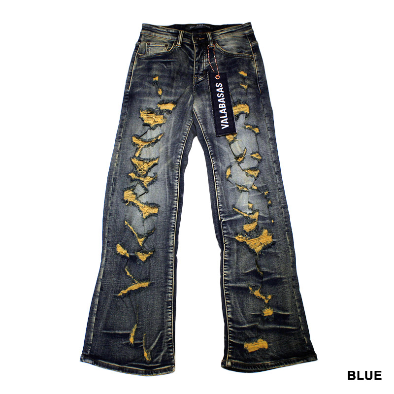 "RIFT"VINTAGE WASH BAGGY DENIM JEAN -2.COLOR-