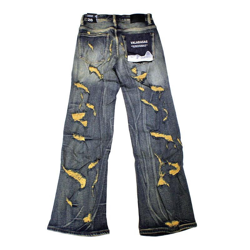 "RIFT"VINTAGE WASH BAGGY DENIM JEAN -2.COLOR-