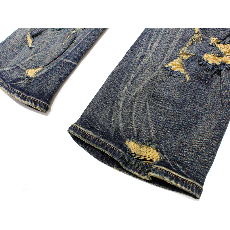 "RIFT"VINTAGE WASH BAGGY DENIM JEAN -2.COLOR-