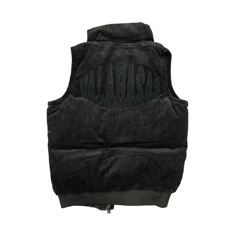 “ROCK” VEST CORDUROY -BLACK-