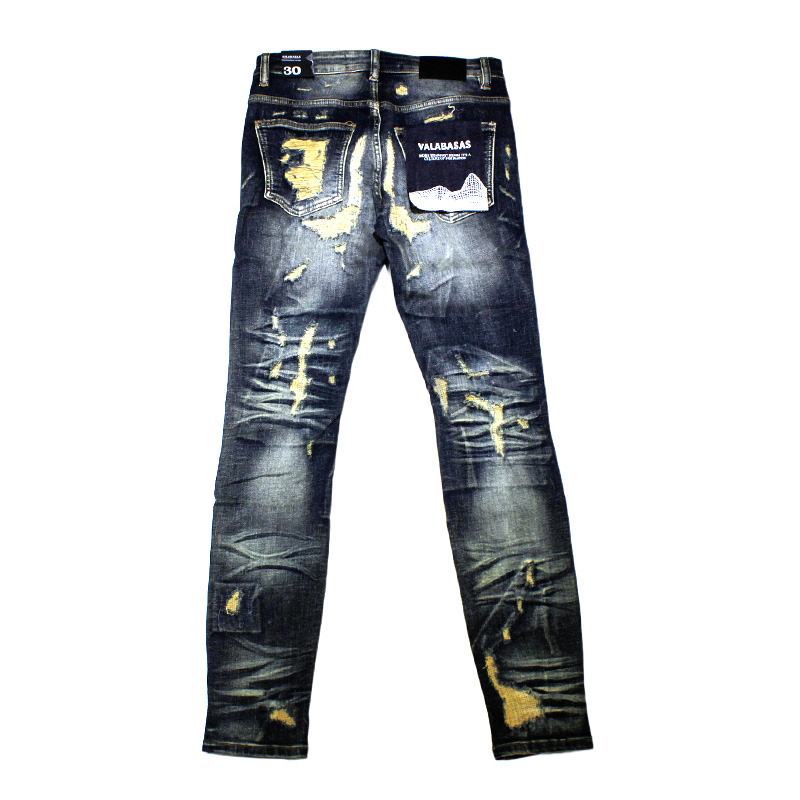 "TERAWAY"DARK VITAGE SKINNY JEAN -DIRTY VINTAGE-