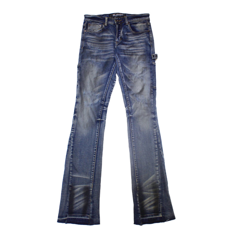 SOLO DENIM STACKED -W.INDIGO-