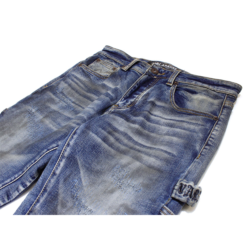 SOLO DENIM STACKED -W.INDIGO-