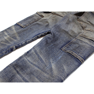 SOLO DENIM STACKED -W.INDIGO-