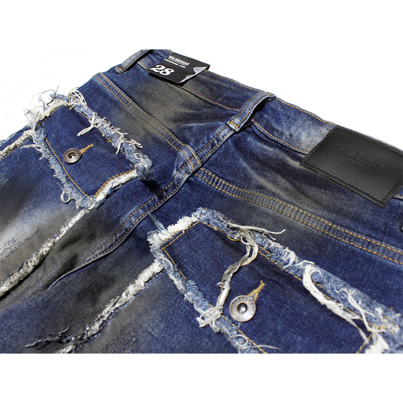 "PHOENIX"2.0 DENIM STACKED -DARK BLUE-