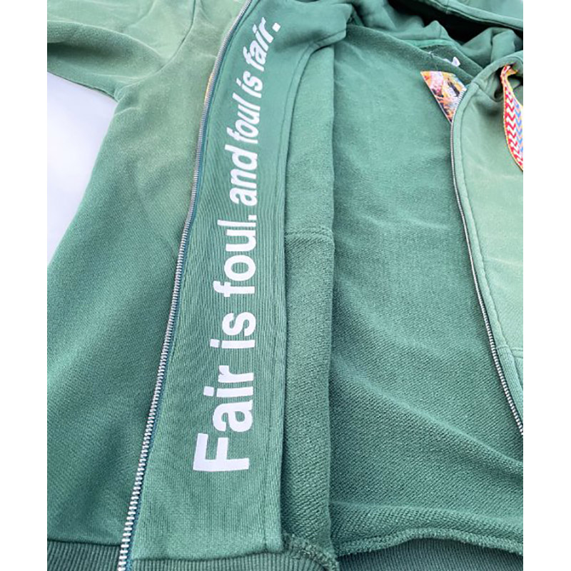 “Fatlace” Zip hoodie -2.COLOR-