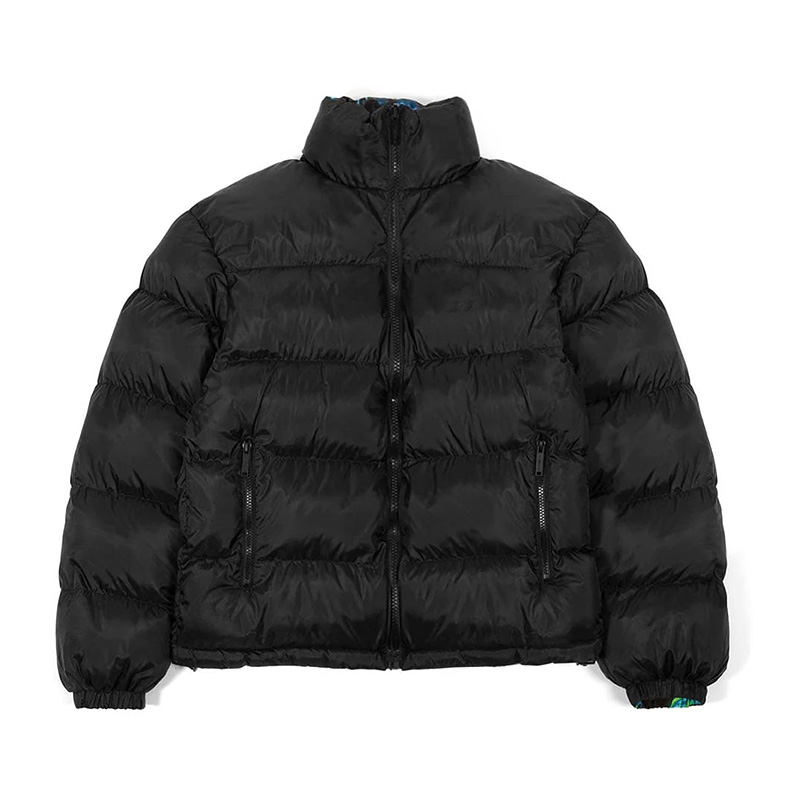 FUSION PUFFER JACKET -BLACK-