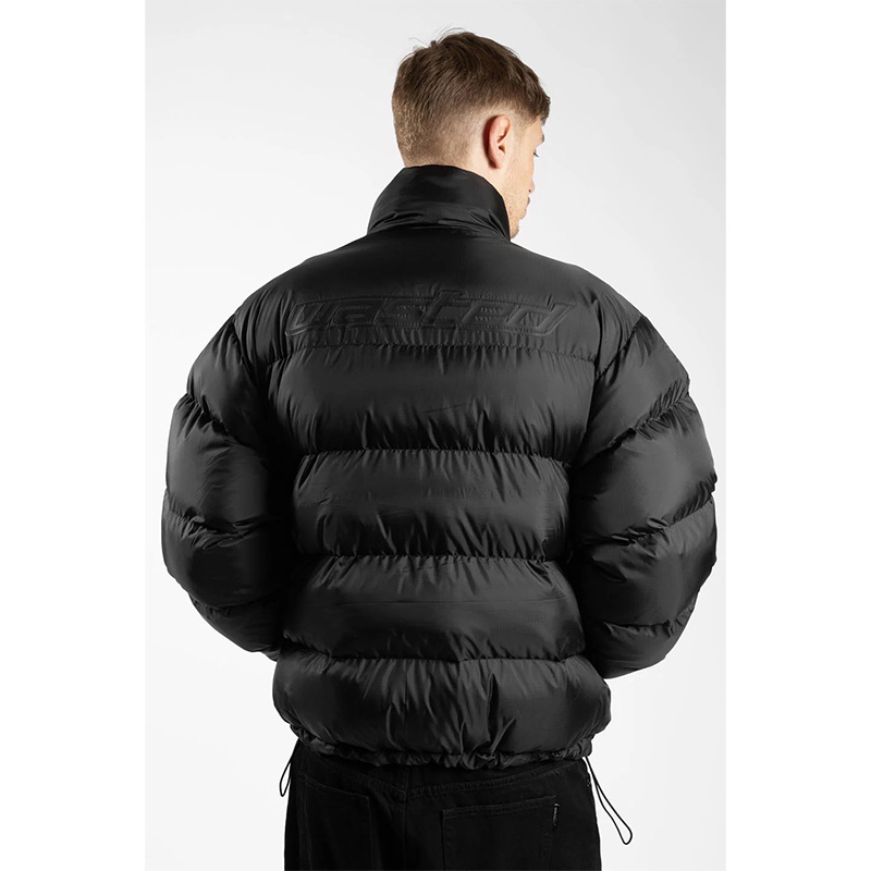 FUSION PUFFER JACKET -BLACK-